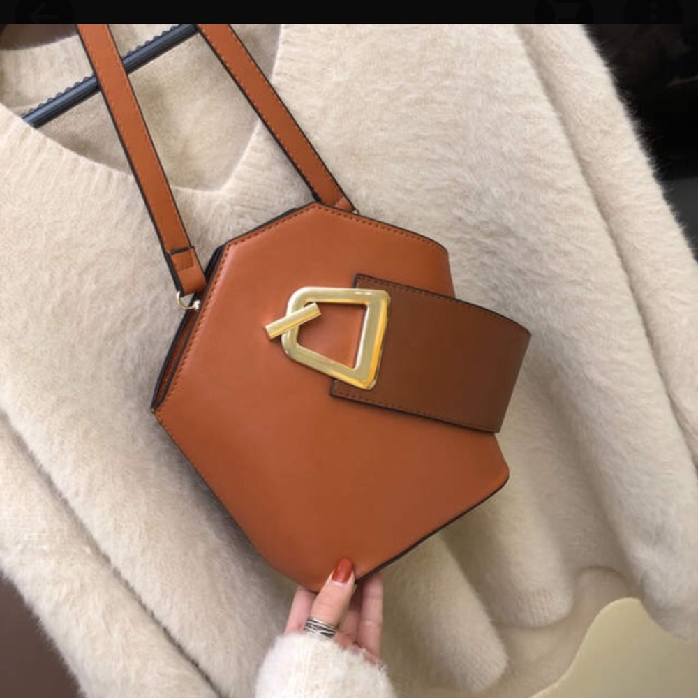 Small bucket ladies sling crossbody bag